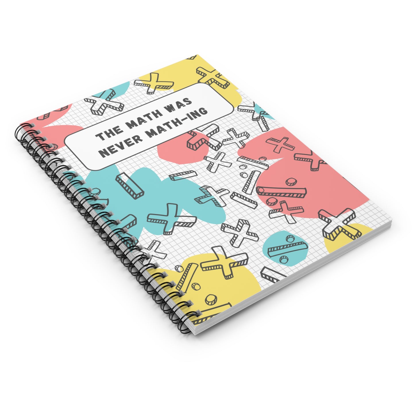 TE Note "The Math part" spiral notebook