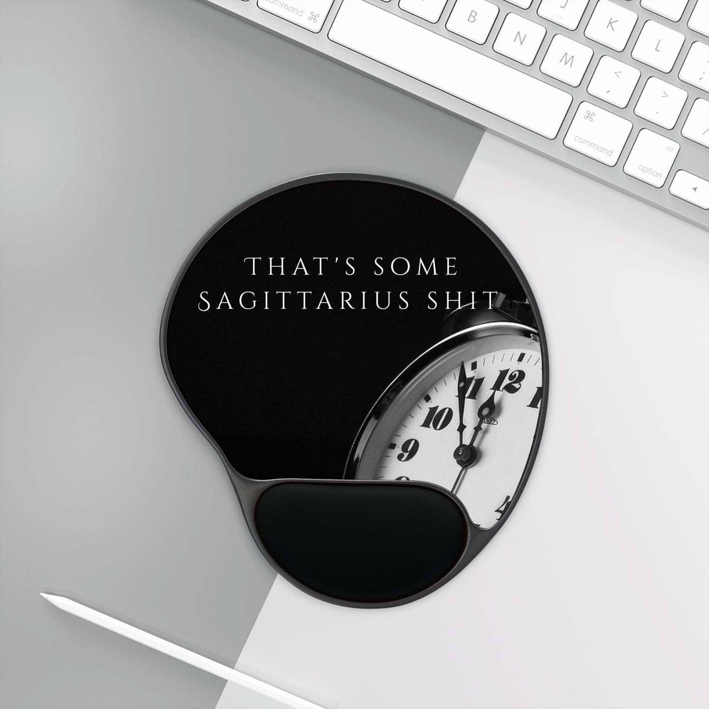 "That's some Sagittarius shit'', Jellyfish Mouse Pad with Wrist Rest