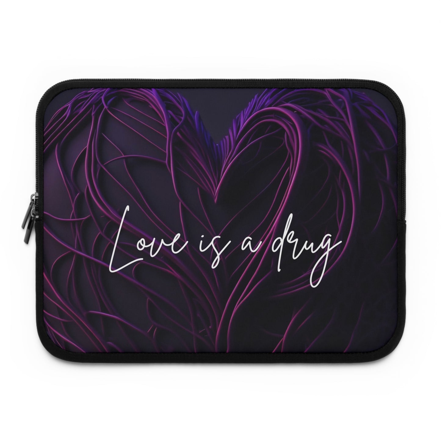 TE NOTE Laptop Sleeve – “Love Is a Drug”