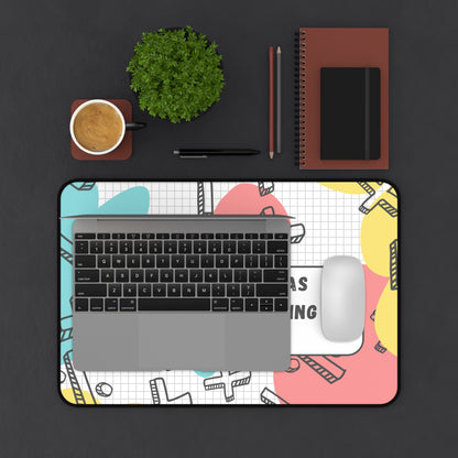 TE Note "The Math part"  Large Desk Mat
