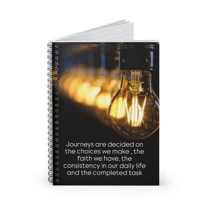 TE Note Journey's spiral notebook