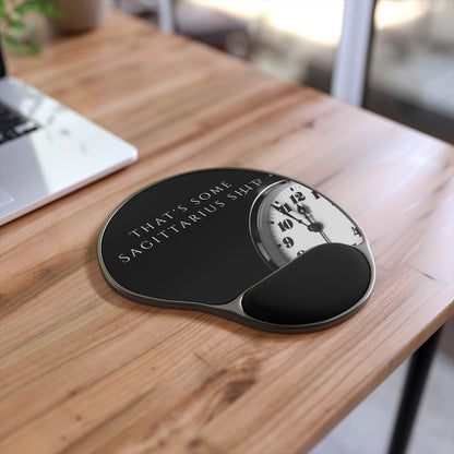 "That's some Sagittarius shit'', Jellyfish Mouse Pad with Wrist Rest
