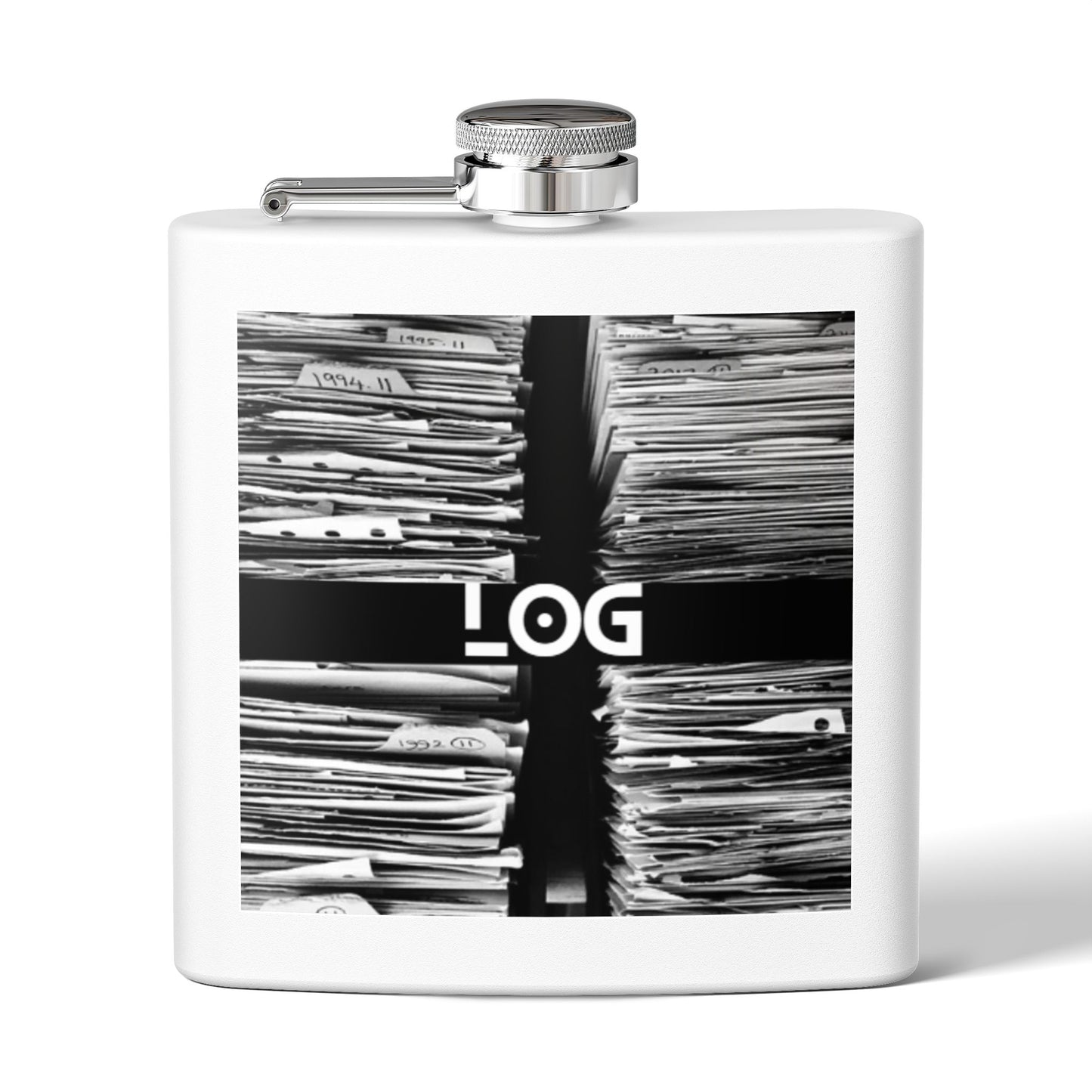 Log! Stainless Steel Flask – 6oz
