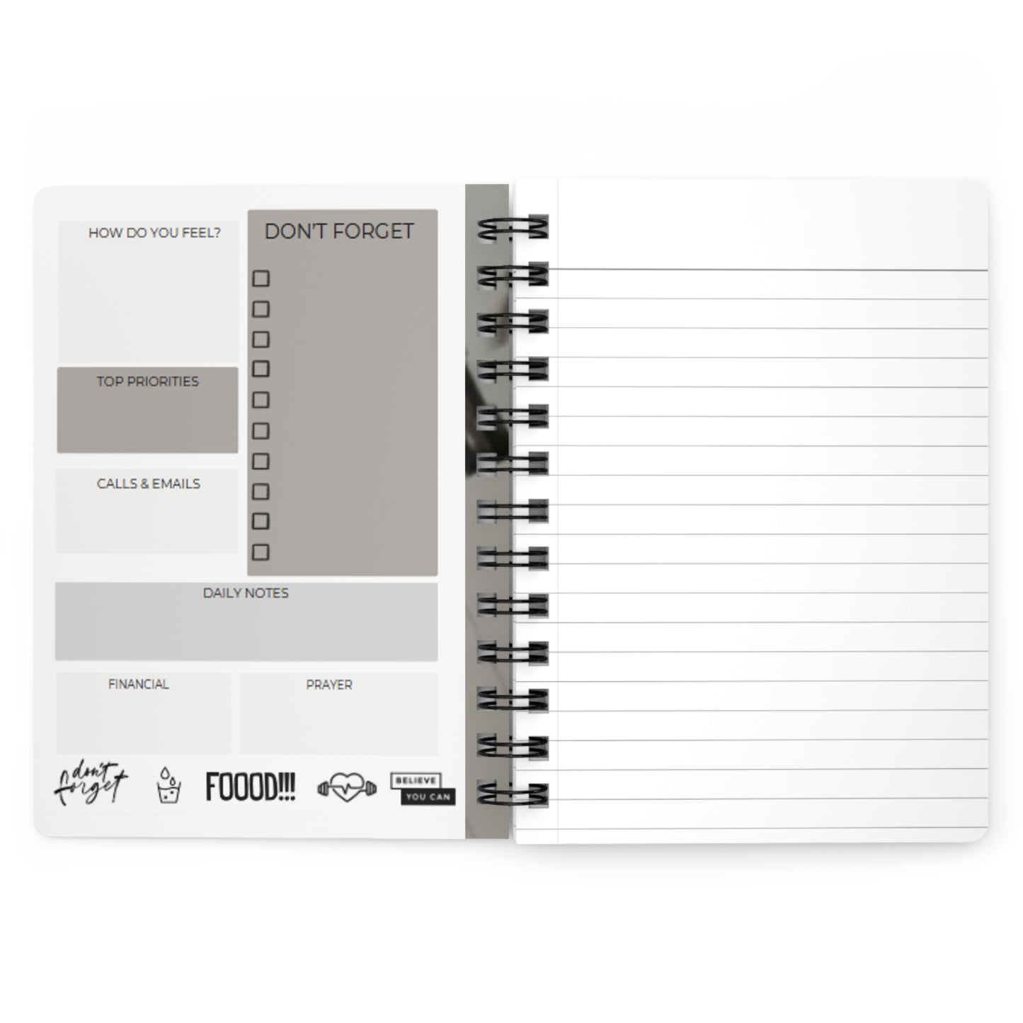 Don’t forget this shit! Bound Journal