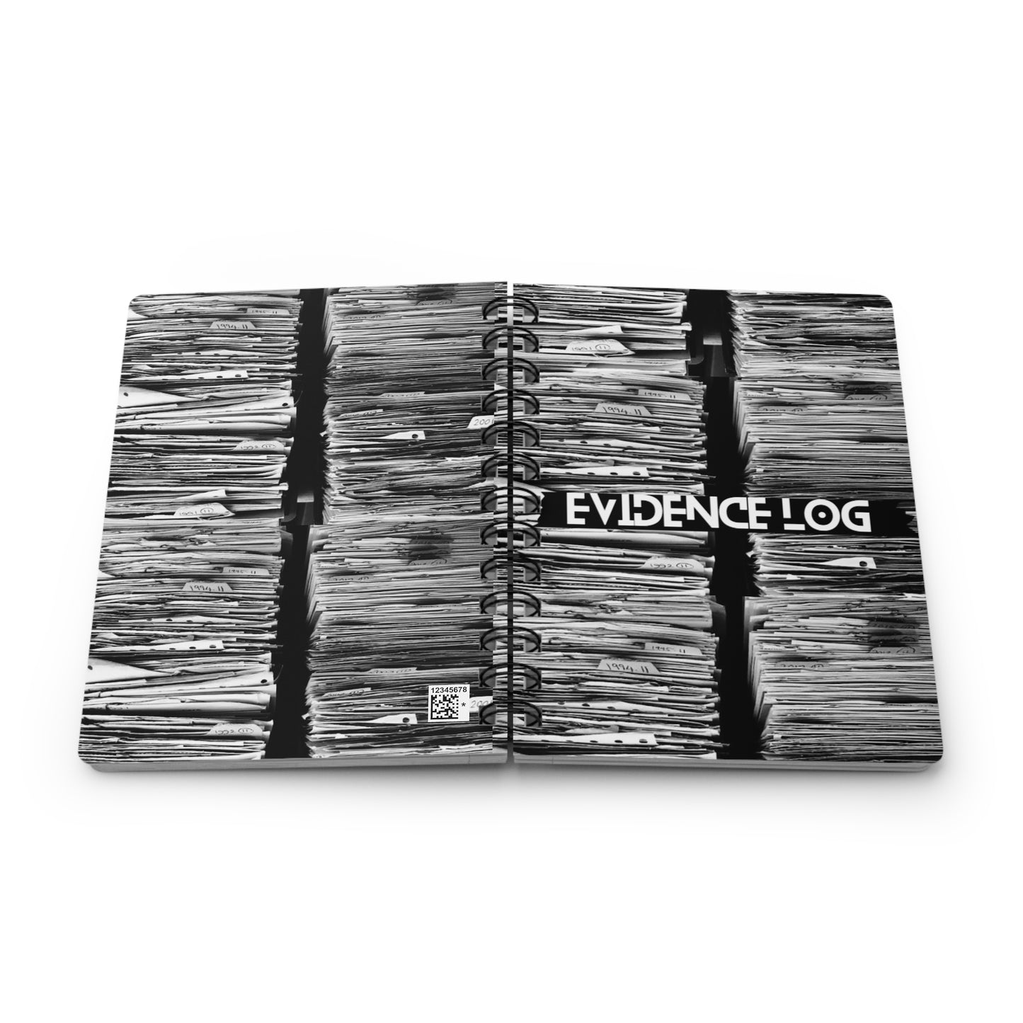 Evidence Log! Bound Journal