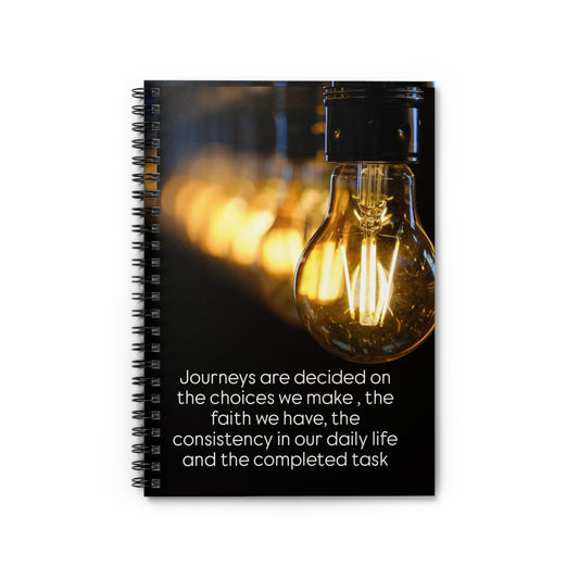 TE Note Journey's spiral notebook