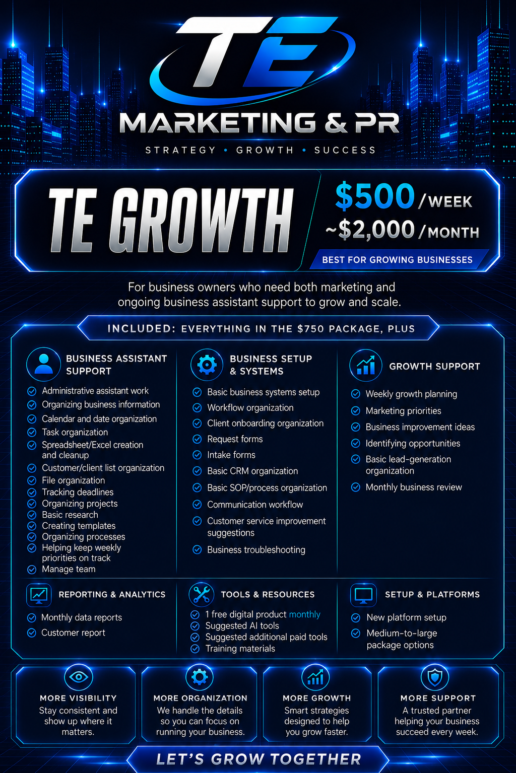 TE Growth|Business Support Partner