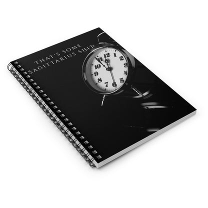 TE Note "Sagittarius understanding" spiral notebook