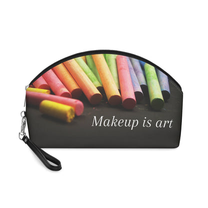 “Makeup is art” Makeup Bag