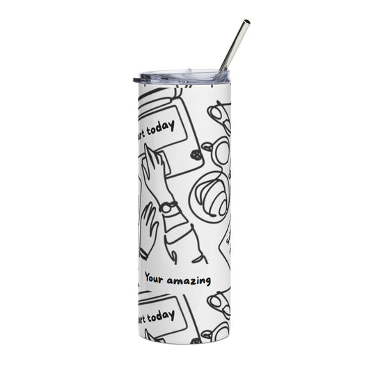 Sip in Style with the "Workaholic" Tumbler! 20oz