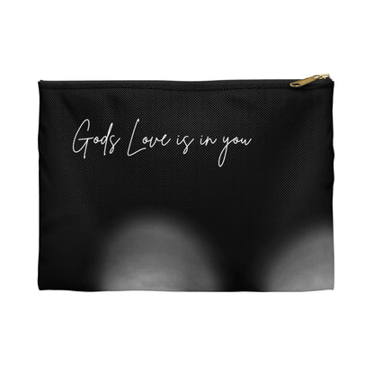 Gods love “Gods Love is in you” Accessory Pouch