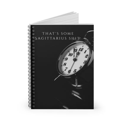 TE Note "Sagittarius understanding" spiral notebook