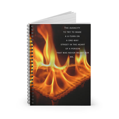 TE Note "What Love" spiral notebook