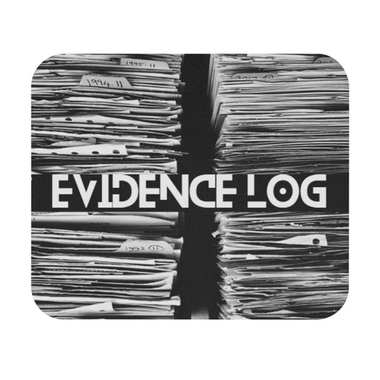 Evidence Log! Mouse pad