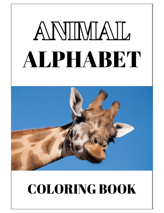 ABC Animals: An Alphabet & Animal Coloring Adventure